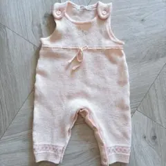 familiar レトロ ファミリア ニットロンパース カバーオール オールド