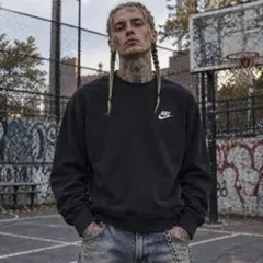 USA輸入 00s NIKE 黒スウェット スミクロ フェード Y2K グランジ
