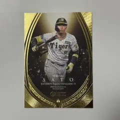 BBM 2026 1st 佐藤輝明 銀箔サイン 阪神タイガース - メルカリ