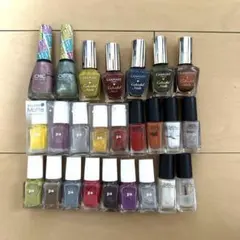 【ネイルカラー】25色セット まとめ売り/バラ売りも可