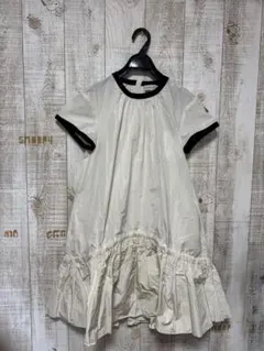 MONCLER 半袖ワンピース アイボリー 14a