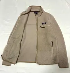 パタゴニア レトロパイルジャケット フリース S ナチュラル ボア