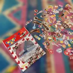 海外お菓子 Tootsie Roll フレークシール ステッカー