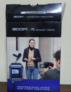 ZOOM F1 Field Recorder 本体 ラベリアマイクセット - メルカリ