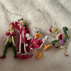 Disney ディズニー クリスマスオーナメント 四種セット