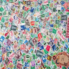 Ⓗ日本 普通切手 1000枚セット 使用済み切手 大量セット 日本切手 紙モノ