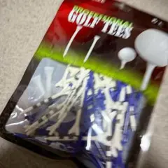 ゴルフ用ティー 50本入 ティー ゴルフ 白/青