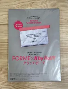 新品未開封 FORME×N by Navyクラッチポーチ