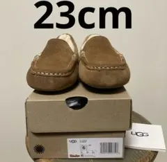 【新品未使用】UGG ANSLEY CHESNUT 38/25cm アンスレー UGG Ansley CHESTNUT（アグ アンスレー-ブラウン） | atmos