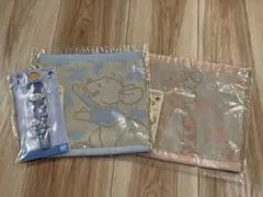 くまのプーさん　一番くじ　H賞 タオルコレクション　I賞　ラバーコレクション