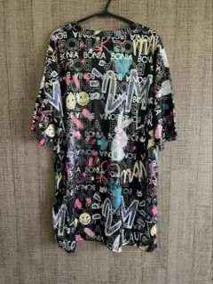 爆限定 MILK BOY Tシャツ ジャージ 名作芸術 総柄 XLサイズ 美品 