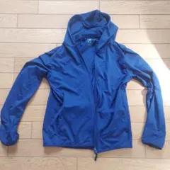 美品UNIQLO AIRism ドライ パーカー ネイビー 150