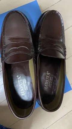 入学　ハルタ　ローファー　ブラウン　24E E