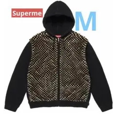 Supreme Checkerboard Zip Up Sweater 黒 Mのサムネイル