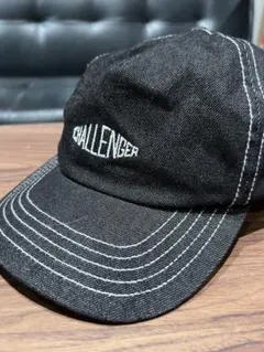 CHALLENGER ブラックデニムキャップ