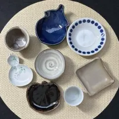 和食器 アラカルト 豆皿 小鉢など8点セット まとめ売り【ML-0090】