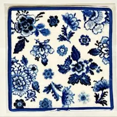 新品未使用品　FEILERフェイラーのタオルハンカチ　オランダ　フラワーです♪