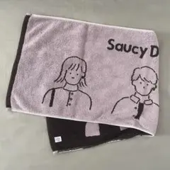 Saucy Dog ジャガードタオル/ピンク