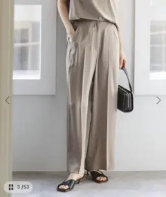 Sefr セファ Arno Trouser リネンワイドパンツ XS - メルカリ