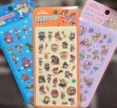 ディズニー ぷくぷくシールセット