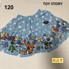 120cm女の子 トイ・ストーリー スカート　トイストーリー　ディズニー　春夏秋