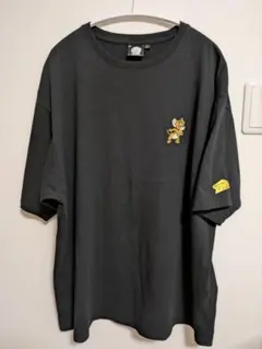 トムとジェリー ジェリー刺繍 Tシャツ 黒 しまむら