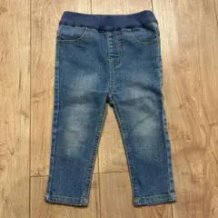 petit main デニムパンツ 80