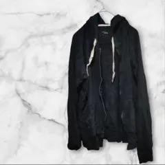 ヴィンテージ　フルジップ パーカー ブラック