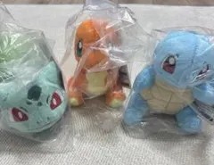 一番くじ ポケモン 30周年 C賞 カントー地方 旅立ちの3匹 ぬいぐるみ