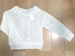 MERCURYDUO ケーブル編みニットセーター 新品未使用タグ付き