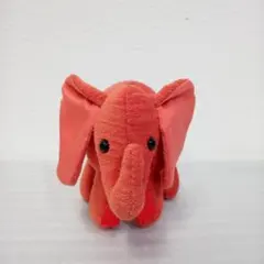 ジムトンプン　ゾウのぬいぐるみ　オレンジ