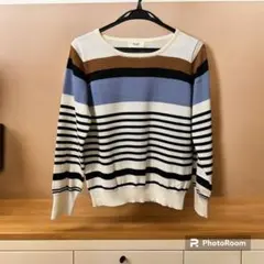 本日よりお値下げ【人気ブランド・BEAMS HEART】ボーダーニット