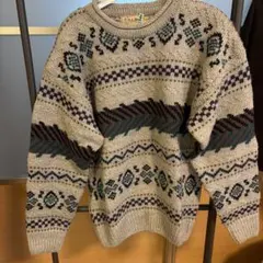 【値下げ交渉可】 L.L.Bean ノルディック柄 ニット セーターのサムネイル
