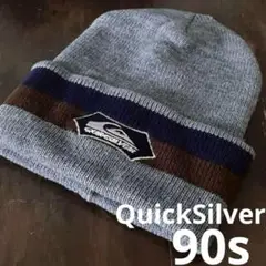 色味◎90sQuickSilverボーダーマルチ　オールドサーフvintage
