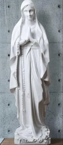 信者さん向け本物のマリアさま マリア像 マリア様 20cm 木彫り