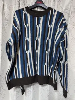 レイジブルー　ニット