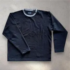 90s【Patagonia】rhythm クルーネック フリース Black L