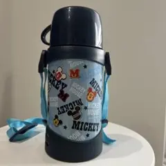 ミッキー 子ども用ステンレスボトル 水筒⭐️2way直飲み、コップ