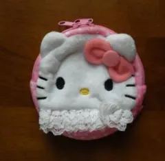 ハローキティ ポーチ フリース素材