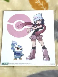 ポケモン コトブキヤ 特典 色紙 ARTFX J ありがひとし グリーン 未開封