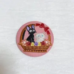 ジブリ 魔女の宅急便 刺繍ブローチ