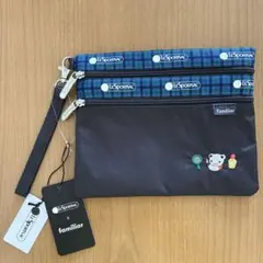 レスポートサック　ファミリア　ポーチ