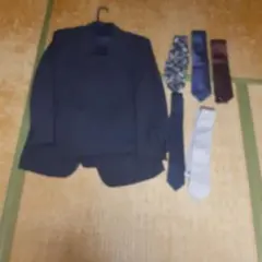 背広上下とネクタイ5本セット