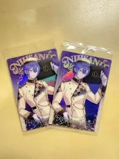 にじさんじ ウエハース Dytica 小柳ロウ カード 2枚セット