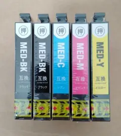 MED-4CL 互換インクカートリッジ 5本セット MEDシリーズのサムネイル