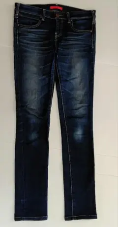 RED CARD スキニーデニム 25（28）ダークブルー