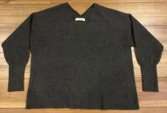 ⭐️お値下げ中⭐️Demi-Luxe BEAMS Vネック 長袖ニット日本製