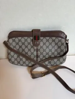 GUCCI オールドグッチ GG柄 シェリーライン ショルダーバッグのサムネイル