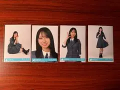 日向坂46 お願いバッハ 封入生写真 金村 美玖 フルコンプ4枚