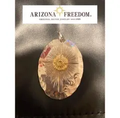 ARIZONA FREEDOM メタル タタキ ペンダントトップ アリゾナ